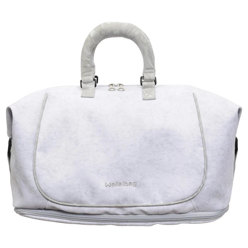 Duffle Bag Spacious Multi-Pocket Detachable Shoulder Strap