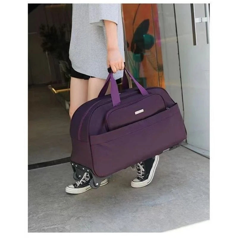 Duffle Bag Spacious Multi-Pocket Foldable