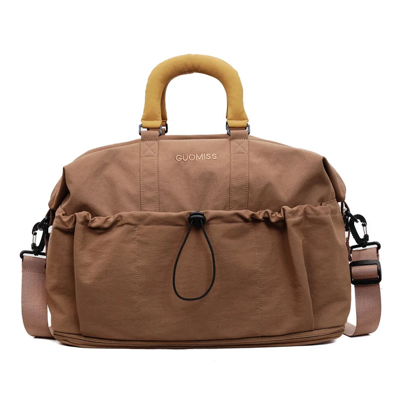 Duffle Bag Spacious Multiple Compartments Detachable Strap