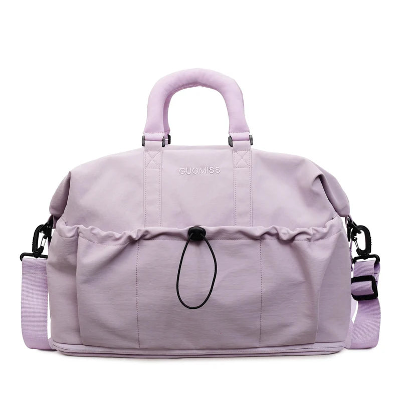 Duffle Bag Spacious Multiple Compartments Detachable Strap