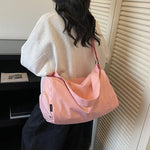 Duffle Bag Spacious Multiple Pockets Adjustable Shoulder Strap