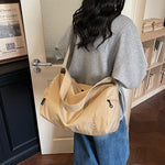 Duffle Bag Spacious Multiple Pockets Adjustable Shoulder Strap