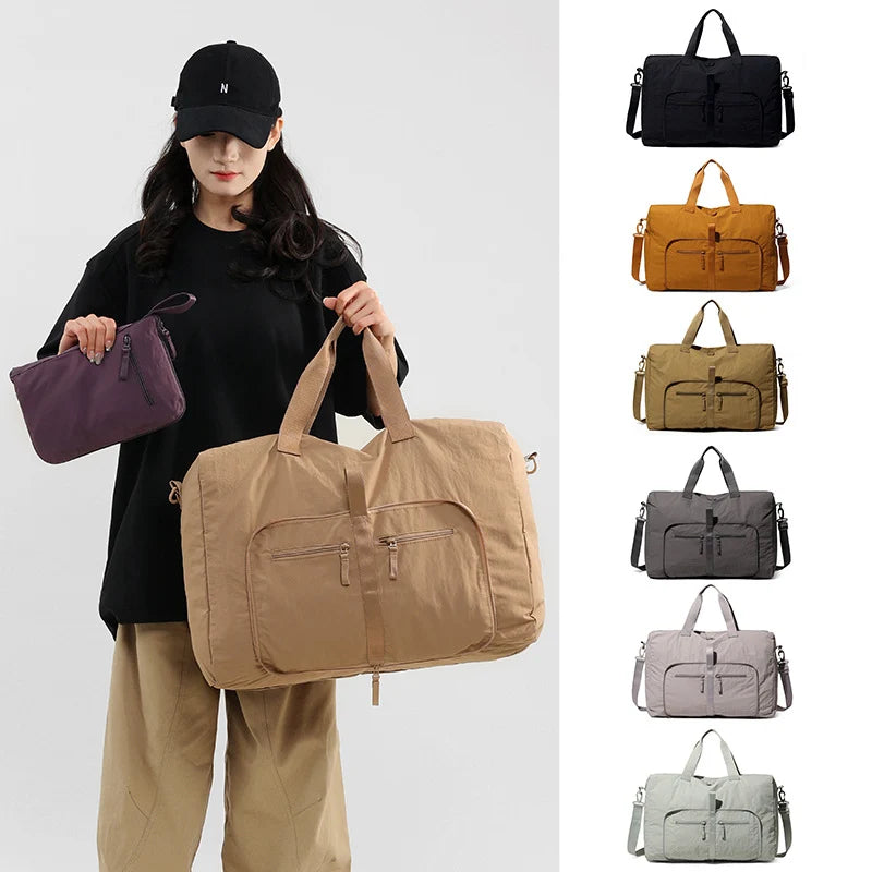 Duffle Bag Spacious Organized Compartments & Adjustable Strap