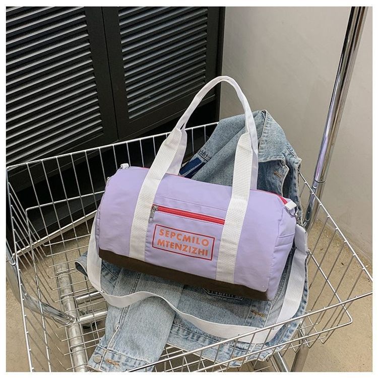 Duffle Bag Spacious Shoe Compartment Durable Fabric