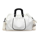 Duffle Bag Spacious Water-Resistant Detachable Strap & Dual Handles