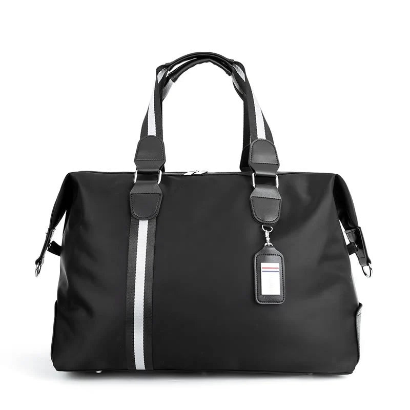 Duffle Bag Spacious Water-Resistant Detachable Strap & Dual Handles