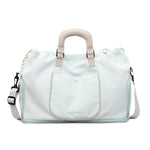 Duffle Bag Spacious Water-Resistant Detachable Strap & Dual Handles