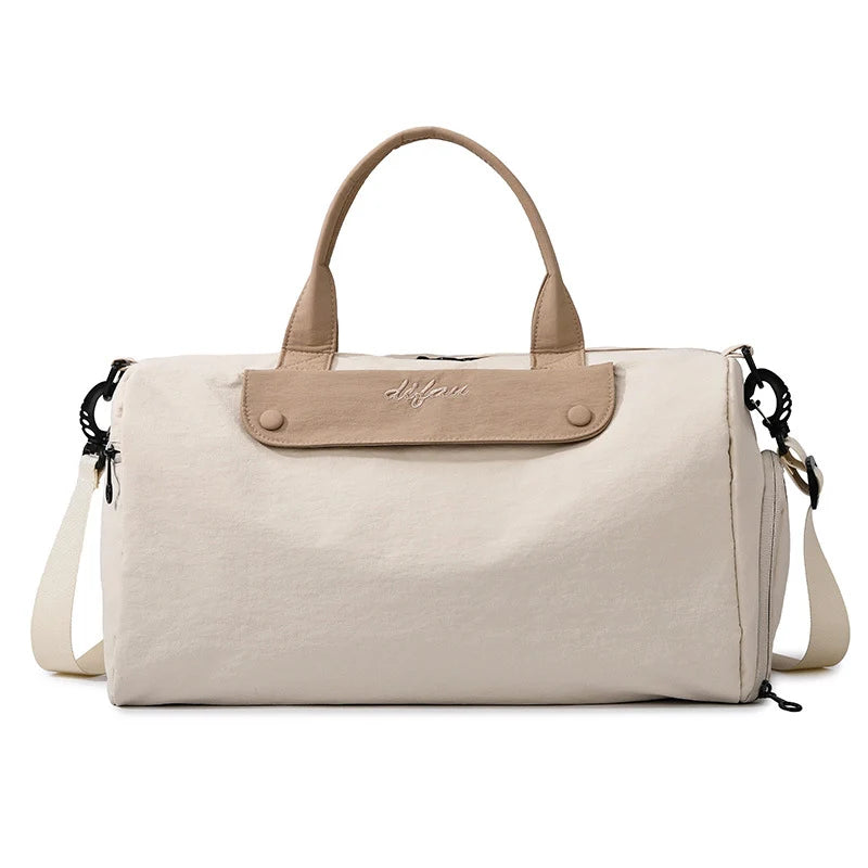 Duffle Bag Spacious Water-Resistant Dual Handles & Removable Strap