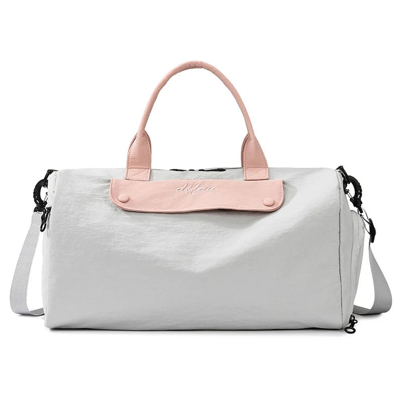 Duffle Bag Spacious Water-Resistant Dual Handles & Removable Strap
