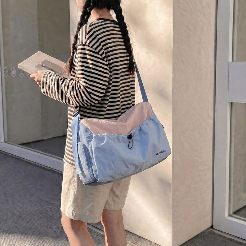 Duffle Bag Spacious Water-Resistant Padded Adjustable Shoulder Strap