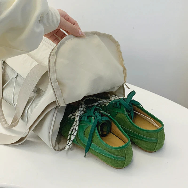 Duffle Bag Spacious Water-Resistant With Shoe Compartment