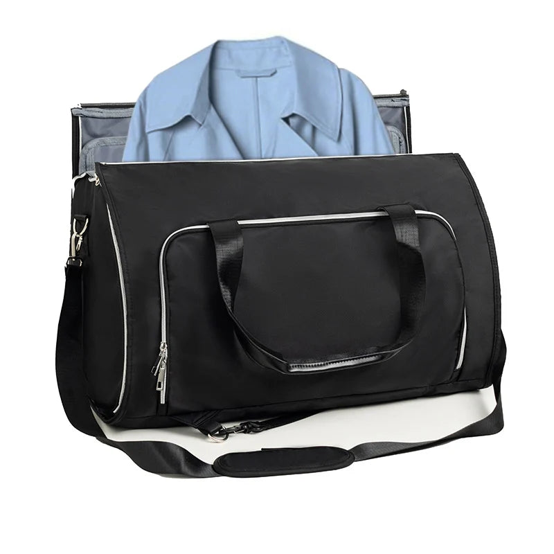 Duffle Bag Spacious Wear-Resistant Fabric Multiple Pockets