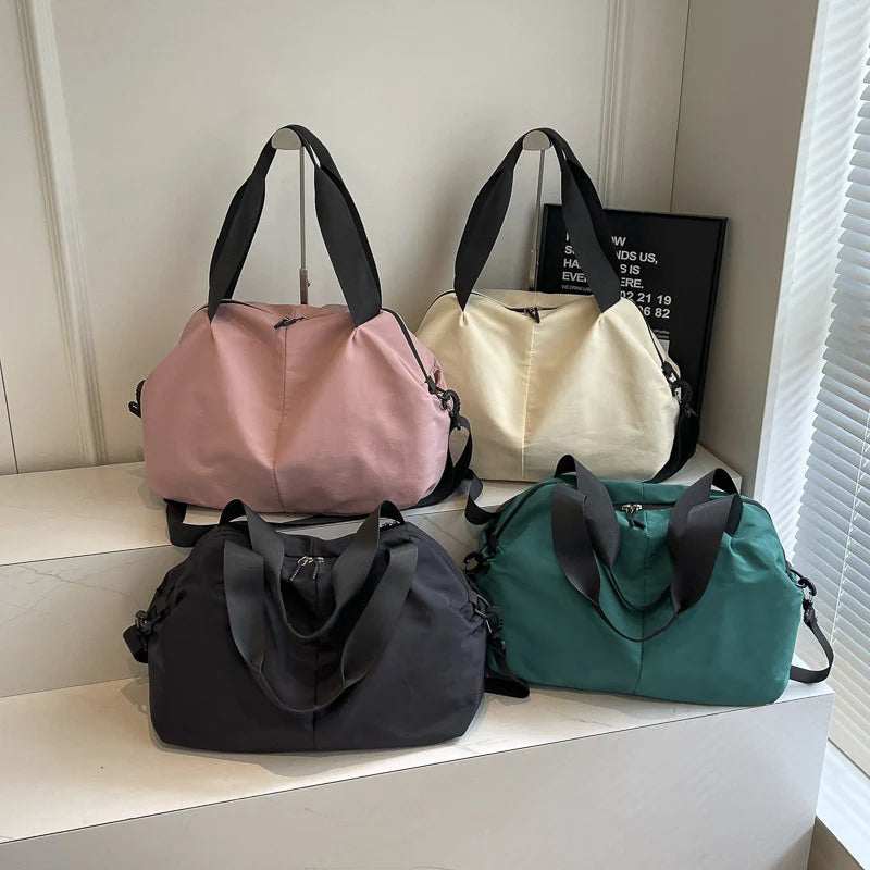 Duffle Bag Spacious Weather-Resistant Adjustable Padded Shoulder Strap