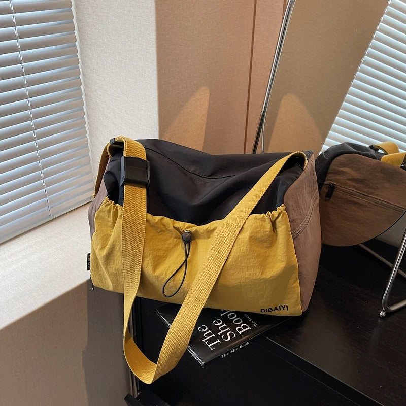 Duffle Bag Spacious Weather-Resistant Padded Strap & Pockets