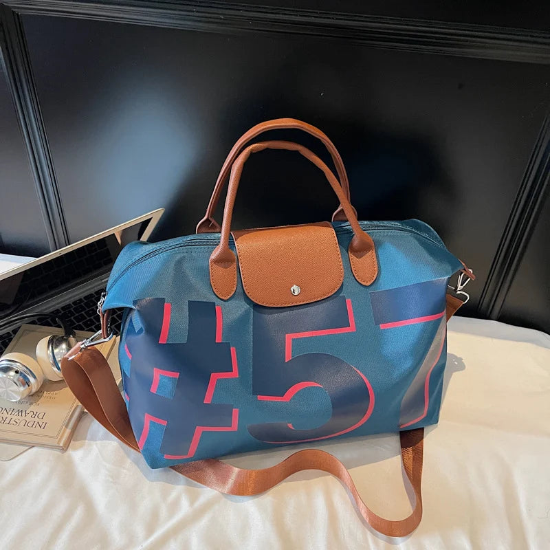Duffle Bag Spacious Wipe-Clean Adjustable Strap