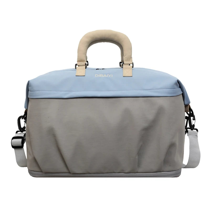 Duffle Bag Tear-Resistant Fabric Detachable Shoulder Strap