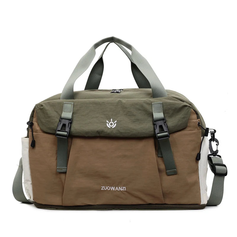 Duffle Bag Tear-Resistant Fabric Multiple Compartments