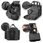 Duffle Bag Tear-Resistant Fabric Multiple Pockets & Adjustable Straps