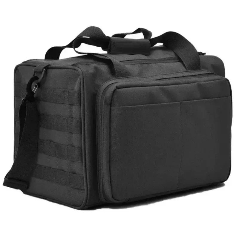 Duffle Bag Tear-Resistant Fabric Multiple Pockets & Adjustable Straps