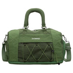Duffle Bag Tear-Resistant Fabric Multiple Pockets & Adjustable Straps