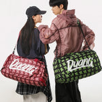 Duffle Bag Tear-Resistant Fabric Padded Handles & Adjustable Strap