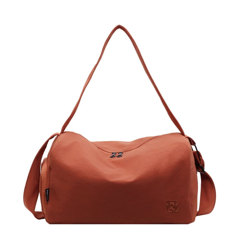 Duffle Bag Tear-Resistant Fabric Padded Shoulder Strap Spacious Interior