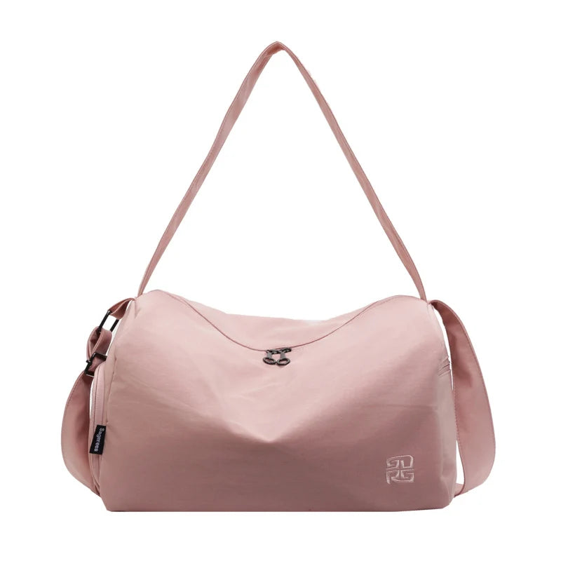 Duffle Bag Tear-Resistant Fabric Padded Shoulder Strap Spacious Interior