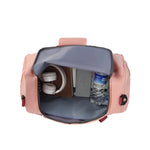 Duffle Bag Tear-Resistant Fabric Shoe Compartment & Padded Strap