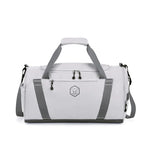 Duffle Bag Tear-Resistant Fabric Shoe Compartment & Padded Strap