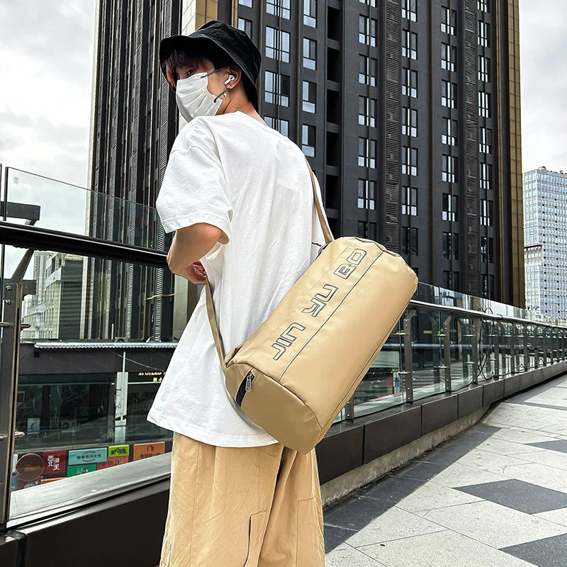Duffle Bag Tear-Resistant Fabric Spacious Interior & Adjustable Strap