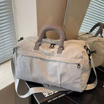 Duffle Bag Tear-Resistant Fabric Spacious Interior & Zippered Pockets