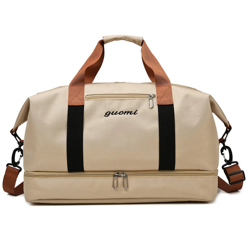 Duffle Bag Tear-Resistant Large Capacity & Multiple Pockets