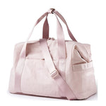 Duffle Bag Tear-Resistant Shoe Pocket & Padded Straps