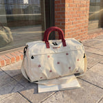 Duffle Bag Tear-Resistant Spacious Multiple Pockets & Padded Handles