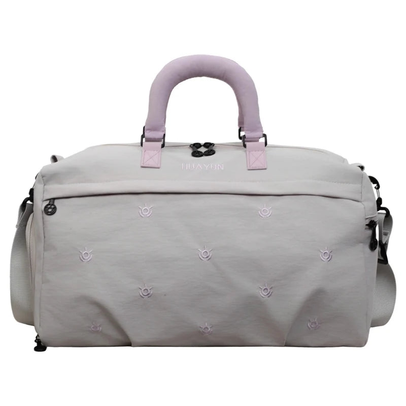 Duffle Bag Tear-Resistant Spacious Multiple Pockets & Padded Handles