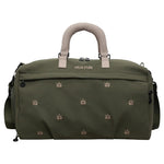 Duffle Bag Tear-Resistant Spacious Multiple Pockets & Padded Handles