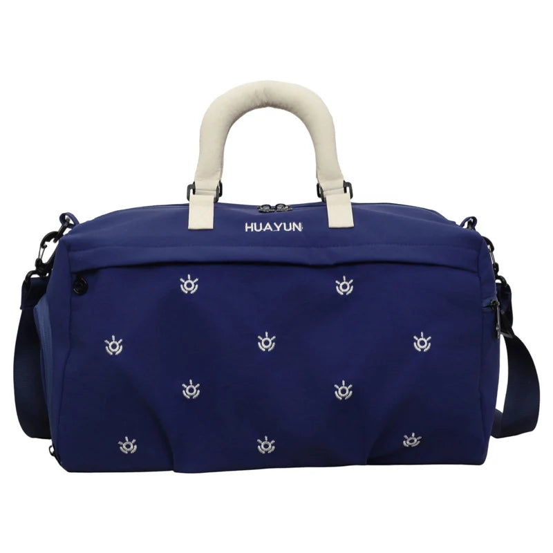 Duffle Bag Tear-Resistant Spacious Multiple Pockets & Padded Handles