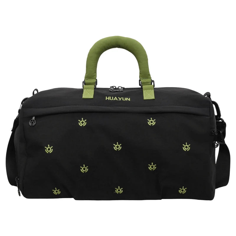 Duffle Bag Tear-Resistant Spacious Multiple Pockets & Padded Handles