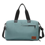 Duffle Bag Water-Resistant Canvas Detachable Shoulder Strap & Multiple Pockets