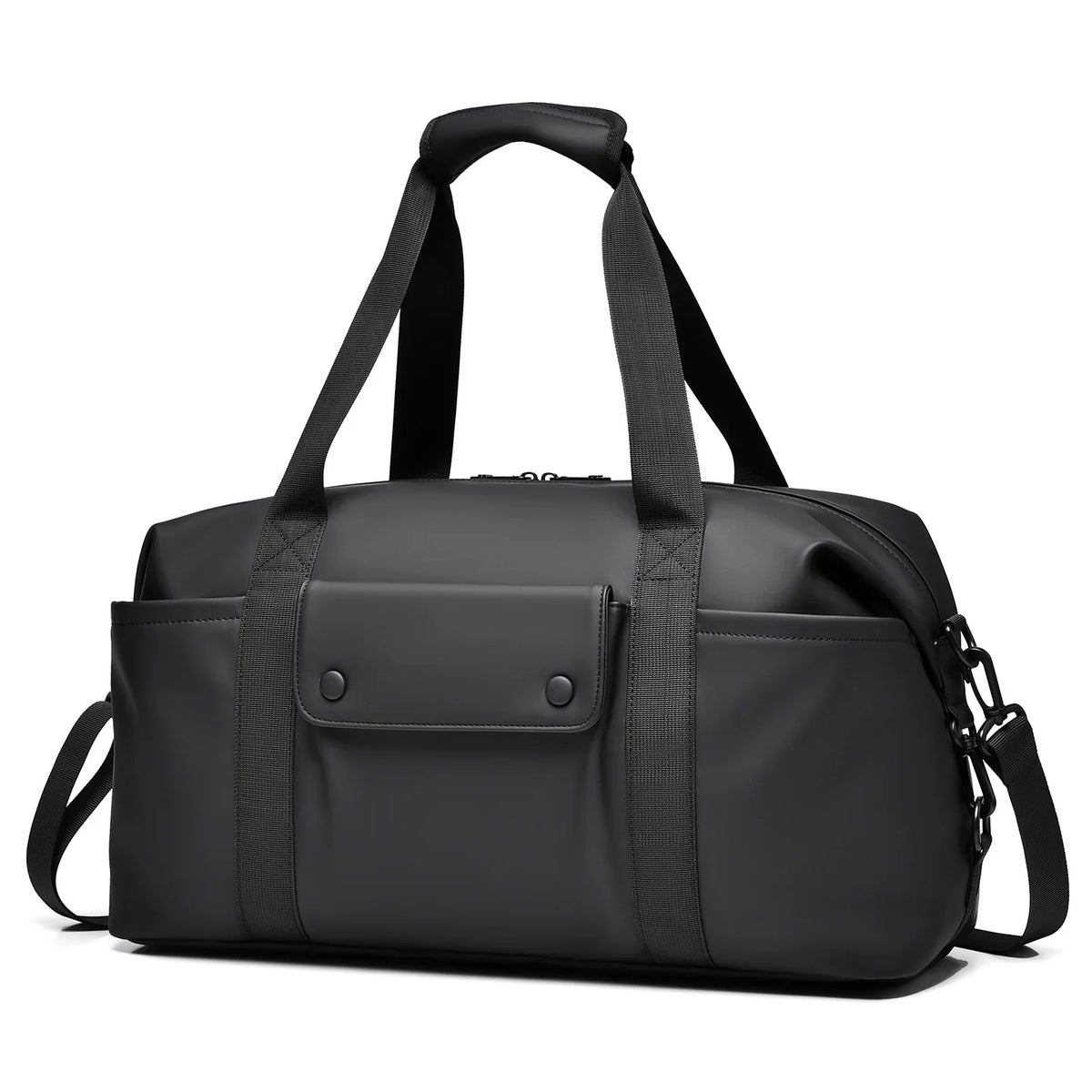 Duffle Bag Water-Resistant External Pockets & Adjustable Strap