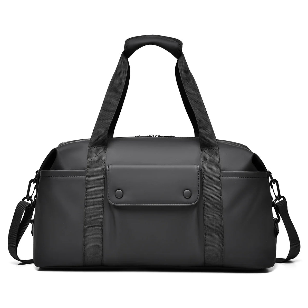 Duffle Bag Water-Resistant External Pockets & Adjustable Strap