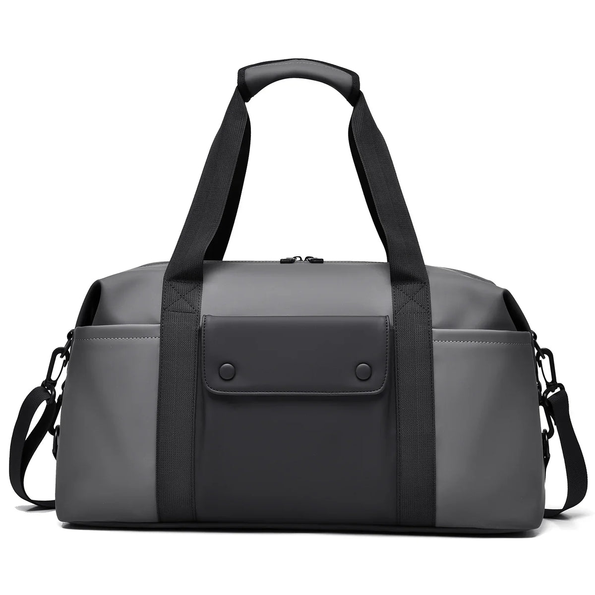 Duffle Bag Water-Resistant External Pockets & Adjustable Strap