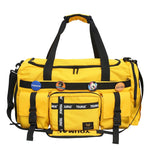 Duffle Bag Water-Resistant Fabric Adjustable Straps & Multiple Pockets