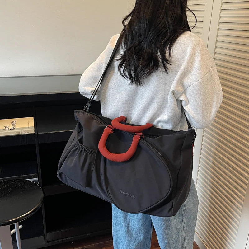 Duffle Bag Water-Resistant Large Capacity Padded Handles