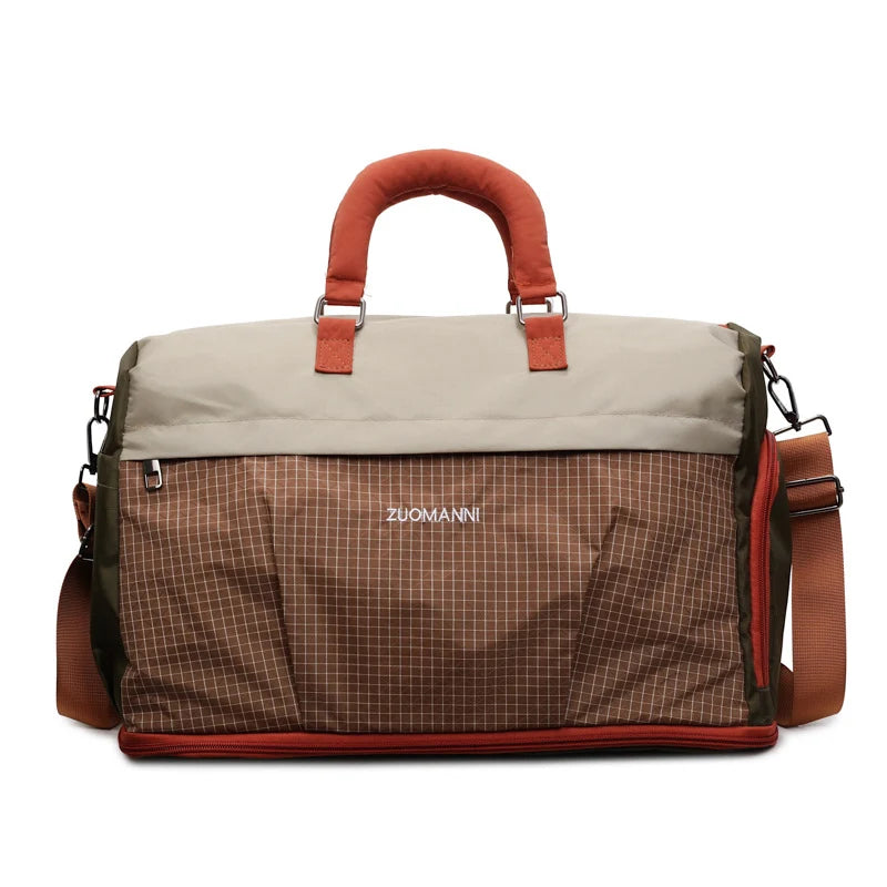 Duffle Bag Water-Resistant & Lightweight Multiple Compartments