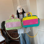 Duffle Bag Water-Resistant Multi-Compartment Padded Handles & Adjustable Strap
