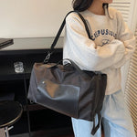 Duffle Bag Water-Resistant Multi-Compartment Padded Handles & Adjustable Strap
