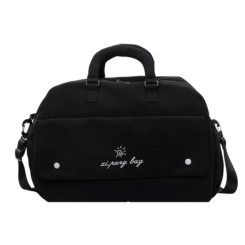 Duffle Bag Water-Resistant Multi-Compartment Padded Handles & Adjustable Strap