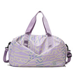 Duffle Bag Water-Resistant Multi-Compartment Padded Handles & Removable Strap
