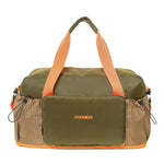 Duffle Bag Water-Resistant Multi-Compartment Padded Handles & Removable Strap